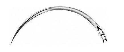 ШОВНА ГОЛКА №B10 РІЖУЧА 38 mm, Ø 0,90 mm